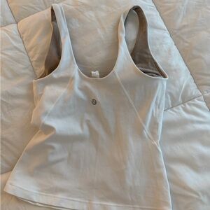 Lululemon Athletica Cream Tank Top